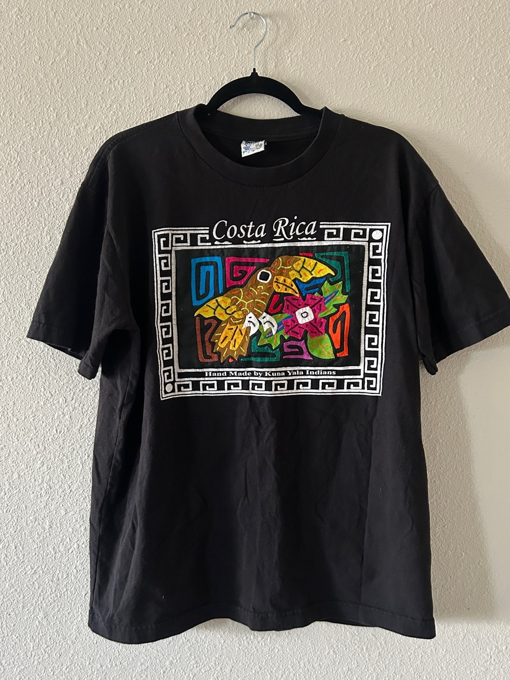 Costa Rica Black Graphic Short-Sleeve T-Shirt